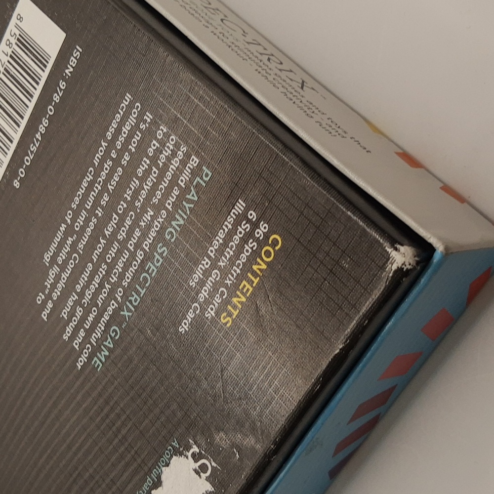 Spectrix Spectrum Color Match and Sequence Card Game Brain Games STEM COMPLETE - Picture 9 of 12